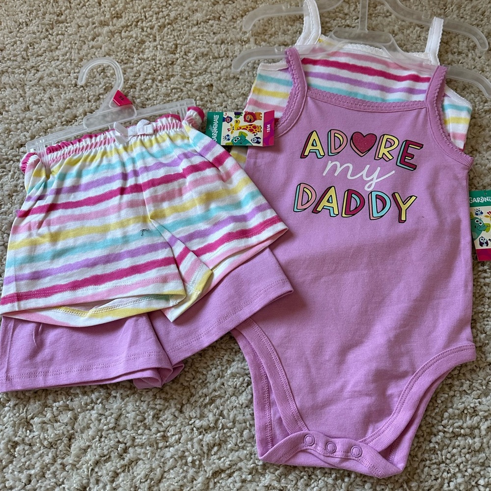 New Garanimals 4 Piece Outfit Set-Size 18 Months